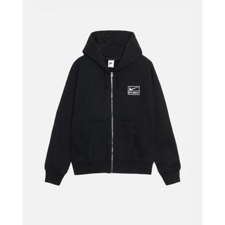 ステューシー(STUSSY)のstussy nike stone washed fleece zip hood(パーカー)