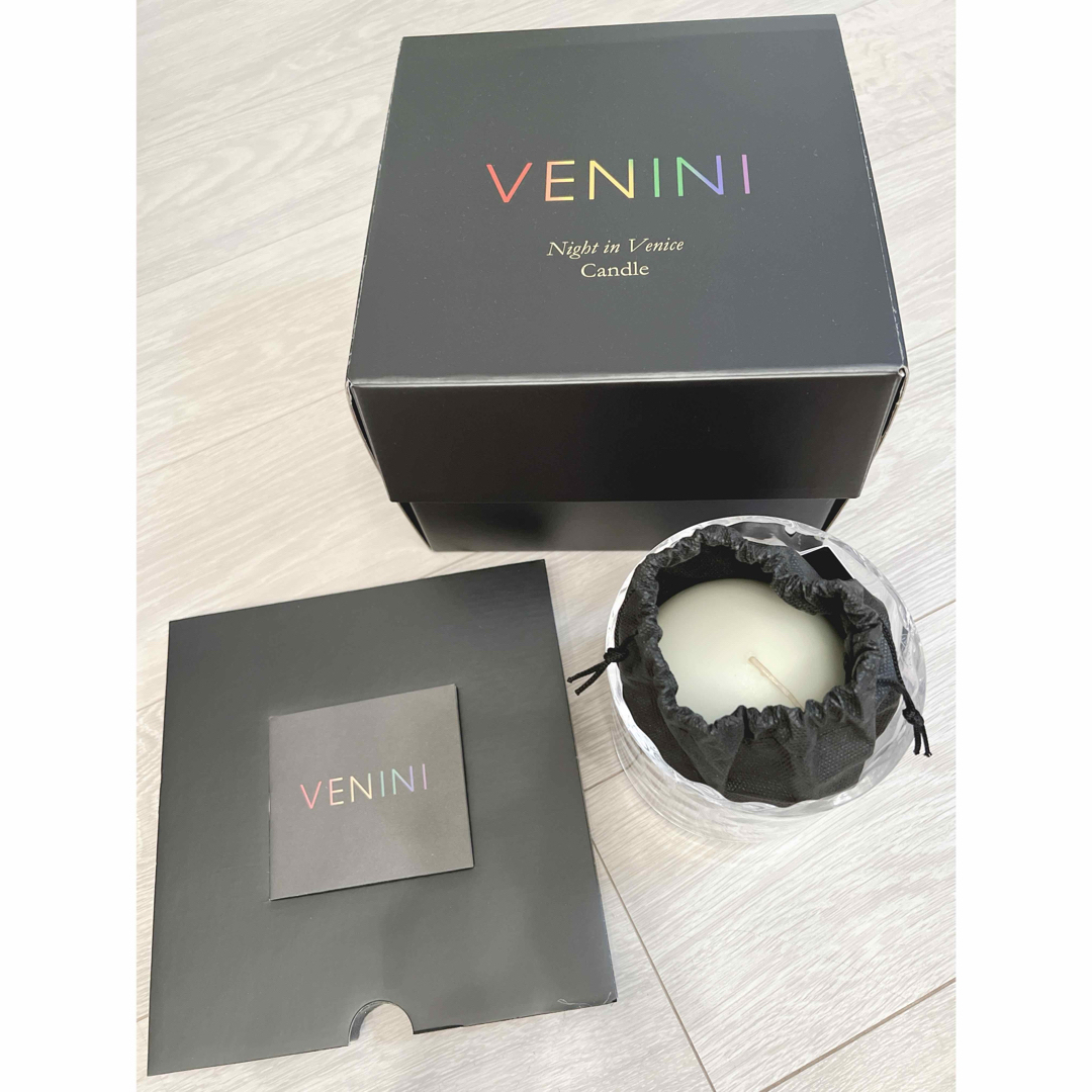 キャンドル【新品、未使用】Venini Night In Venice キャンドルホルダー