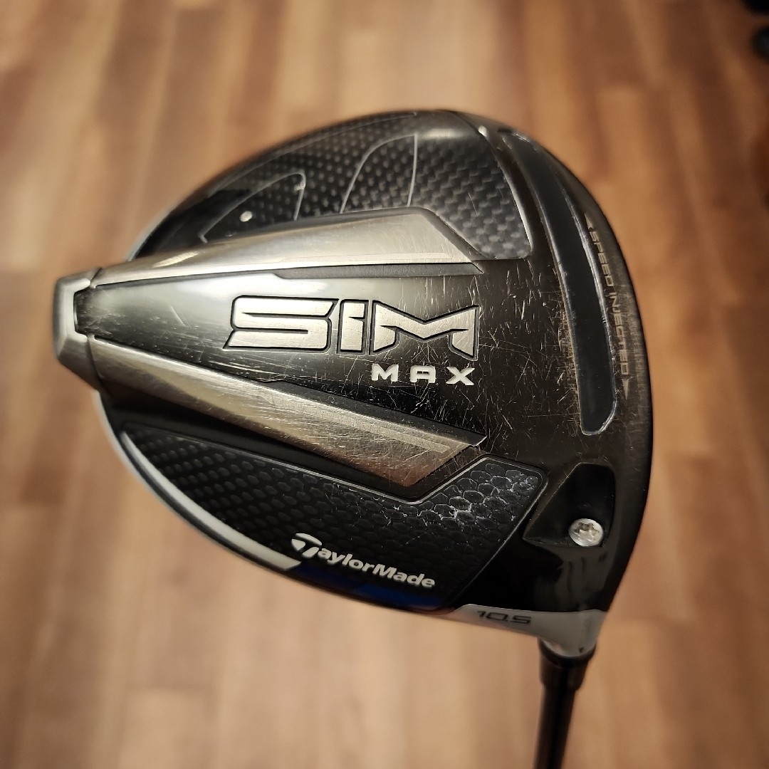 TaylorMade - テーラーメイド SIM MAX ドライバー 純正シャフトSRの