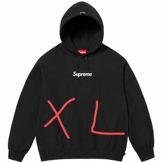 シュプリーム(Supreme)のXL Supreme BoxLogo Hooded パーカー シュプリーム 黒(パーカー)