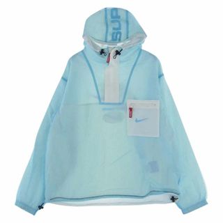 シュプリーム(Supreme)のSupreme シュプリーム ジャケット 20AW NIKE ナイキ CW9695-487 Jewel Reversible Ripstop Anorak ジュエルスウッシュ リバーシブル リップストップ アノラック プルオーバー ジャケット ライトブルー系 ホワイト系 L【中古】(その他)