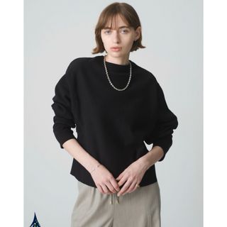 ロンハーマン(Ron Herman)のRH Vintage  Cut Off Sweat Shirt ブラックXS(トレーナー/スウェット)