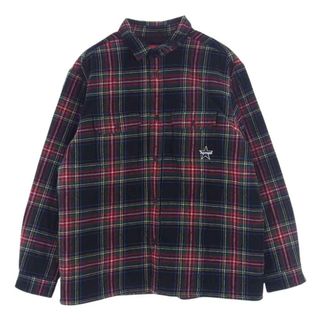 シュプリーム(Supreme)のSupreme シュプリーム ジャケット 21AW Quited Plaid Flannel Shirt フランネル シャツ キルティング スター 中綿 ジャケット マルチカラー系 L【中古】(その他)