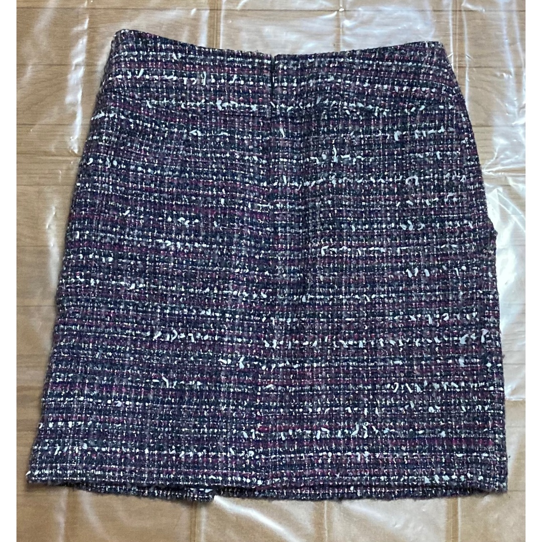 NOLLEY'S(ノーリーズ)のノーリーズ  ツィード スカート38 日本製 レディースのスカート(ミニスカート)の商品写真