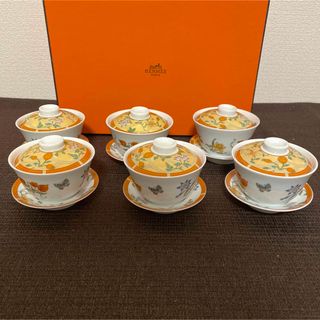 エルメス(Hermes)のエルメス　シエスタ　アジアン　ティー　カップ&ソーサー(グラス/カップ)