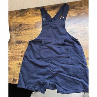 エイチアンドエム(H&M)の【中古】H&M オーバーオール シンプル　90(パンツ/スパッツ)