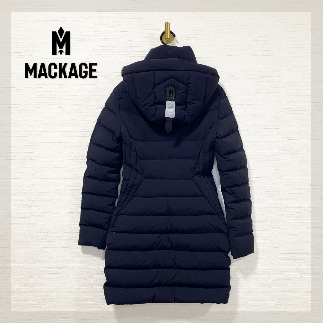 MACKAGE FARREN マッカージュ ダウンジャケット ネイビー Sお忙しい