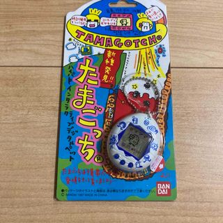 バンダイ(BANDAI)の新種発見!!たまごっち　白ブルーロゴ(携帯用ゲーム機本体)