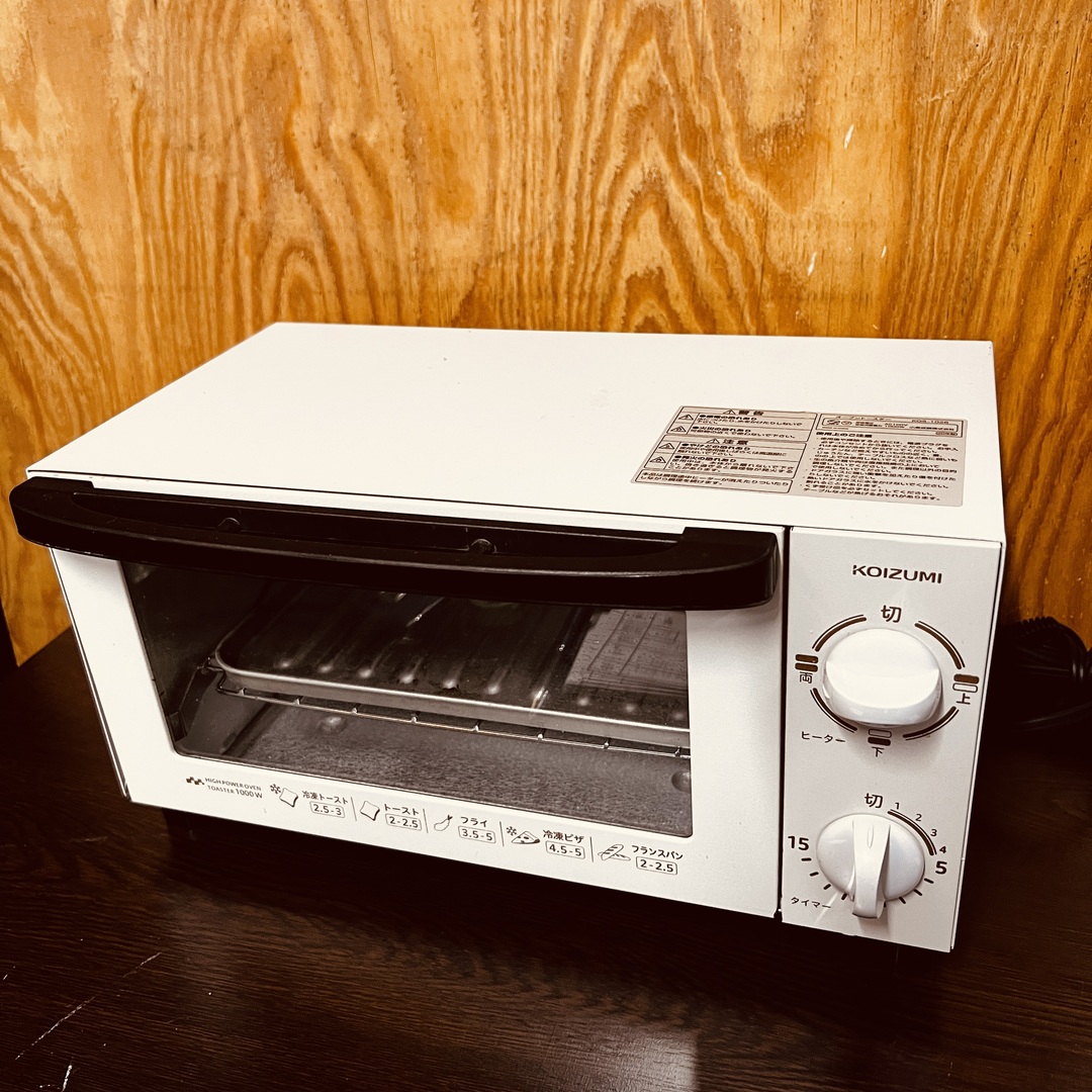 11911 オーブントースター KOIZUMI KOS-1026 2020年製 スマホ/家電/カメラの調理家電(調理機器)の商品写真