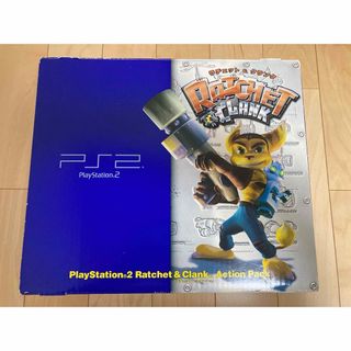 プレイステーション2(PlayStation2)のジャンク ソフト未開封 SONY PS2 本体 ラチェット＆クランク パック(家庭用ゲーム機本体)