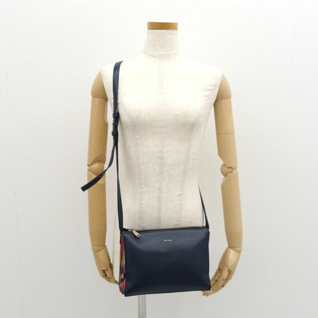 Paul Smith / ポールスミス ショルダーバッグ レザー ネイビー Paul Smith / ポールスミス ショルダーバッグ レザー ネイビー