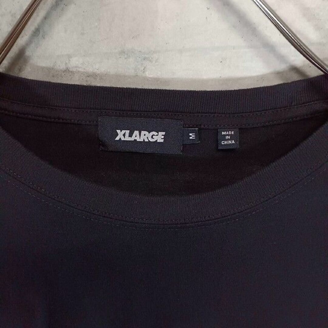 XLARGE(エクストララージ)のXLARGE エクストララージ メンズ ロンT M ブラック ストリート メンズのトップス(Tシャツ/カットソー(七分/長袖))の商品写真