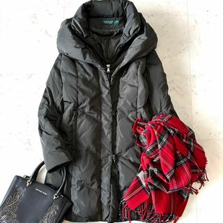 ラルフローレン(Ralph Lauren)の極美品＊ローレンラルフローレン ダブルショールカラー ロングダウンコート(ダウンジャケット)