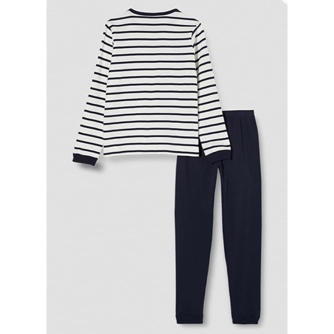 PETIT BATEAU(プチバトー)のプチバトー　新品タグ付き　長袖　パジャマ　マリニエール　12ans/152cm キッズ/ベビー/マタニティのキッズ服男の子用(90cm~)(パジャマ)の商品写真