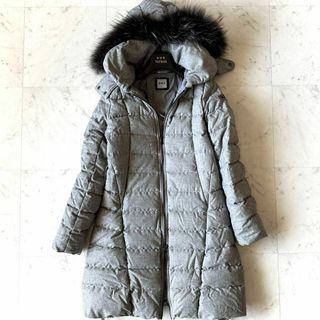 タトラス(TATRAS)の人気＊タトラス ウールカシミヤ混 ロングダウンコート ヴォルパイア グレー 2(ダウンジャケット)