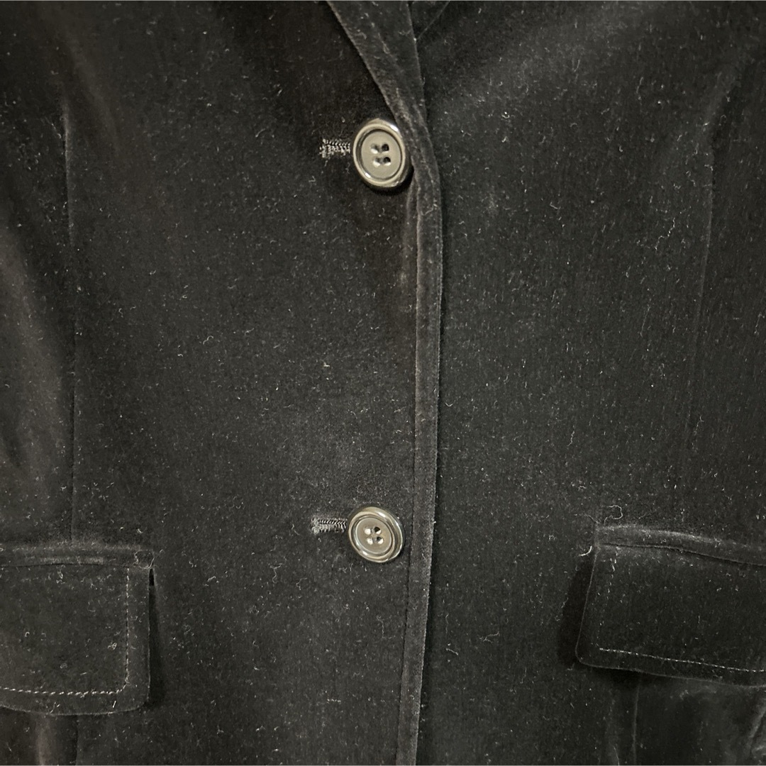 INED(イネド)のINED イネド ブラック　テーラードジャケット レディースのジャケット/アウター(テーラードジャケット)の商品写真