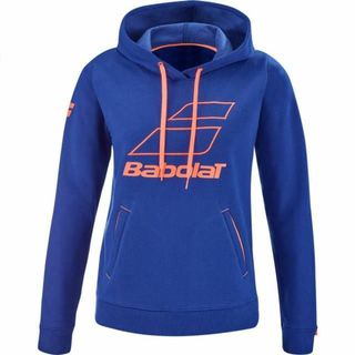 バボラ(Babolat)のバボラ レディース Big Logo フードパーカー（EU:L）Navy(ウェア)