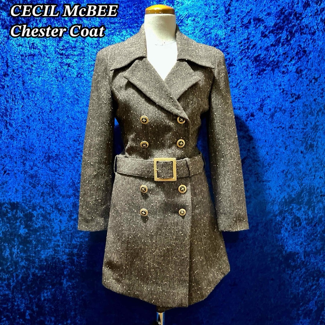 CECIL McBEE(セシルマクビー)のCECIL McBEE チェスターコート レディースのジャケット/アウター(チェスターコート)の商品写真