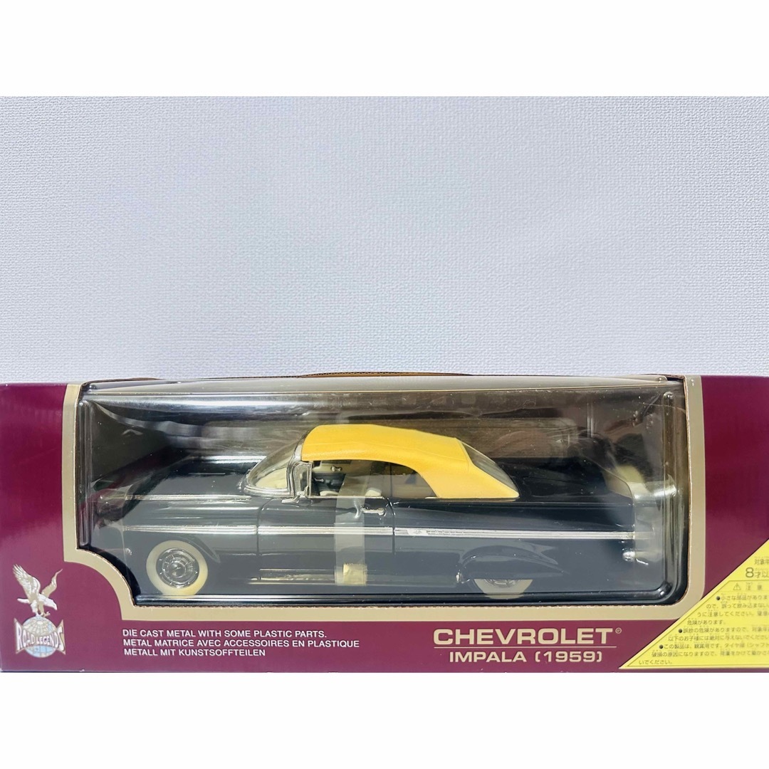 Chevrolet(シボレー)のRL/'59 Chevyシボレー Impalaインパラ 1/18 絶版 エンタメ/ホビーのおもちゃ/ぬいぐるみ(ミニカー)の商品写真