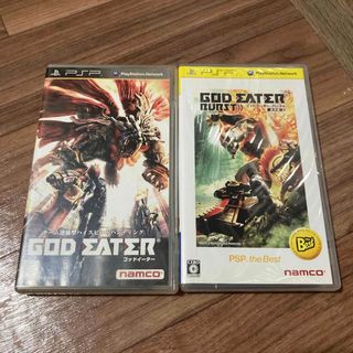 バンダイナムコエンターテインメント(BANDAI NAMCO Entertainment)のPSP  GOD EATER（ゴッドイーター）　2本セット(携帯用ゲームソフト)