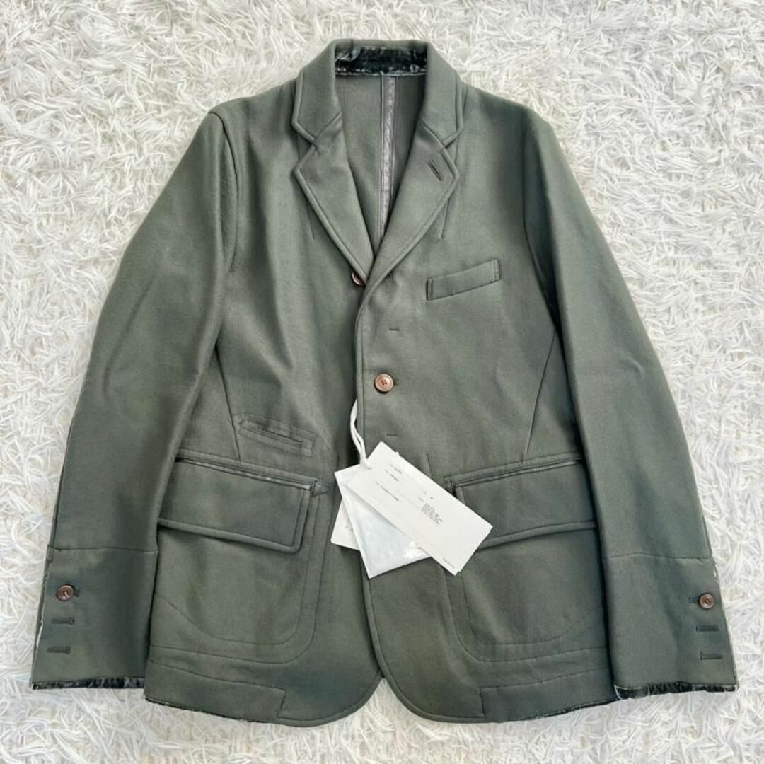 TheSoloist.　テーラードジャケット　14AW　スチールグレー67cm身幅