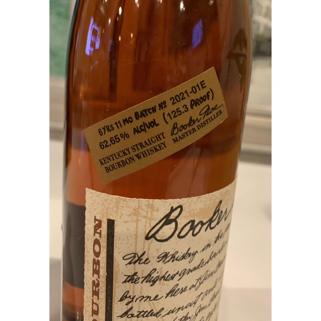 希少品❗️】ブッカーズ2021 正規品 750ml. 62.65% 箱付 希少品❗️】ブッカーズ2021 正規品 750ml. 62.65% 箱付