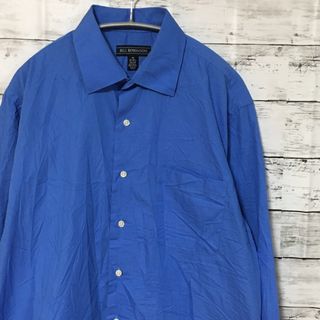 アートヴィンテージ(ART VINTAGE)の【希少】BILL ROBINSON ヴィンテージ 長袖シャツ M 青(シャツ)