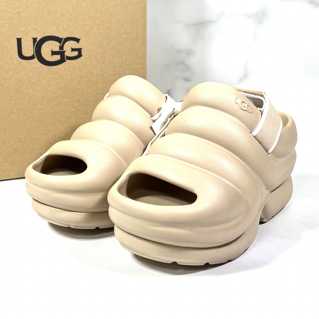 新品未使用】UGG W AWW YEAH サンダル ベージュ 23.0 タグ付 新品未使用】UGG W AWW YEAH サンダル ベージュ 23.0 タグ付