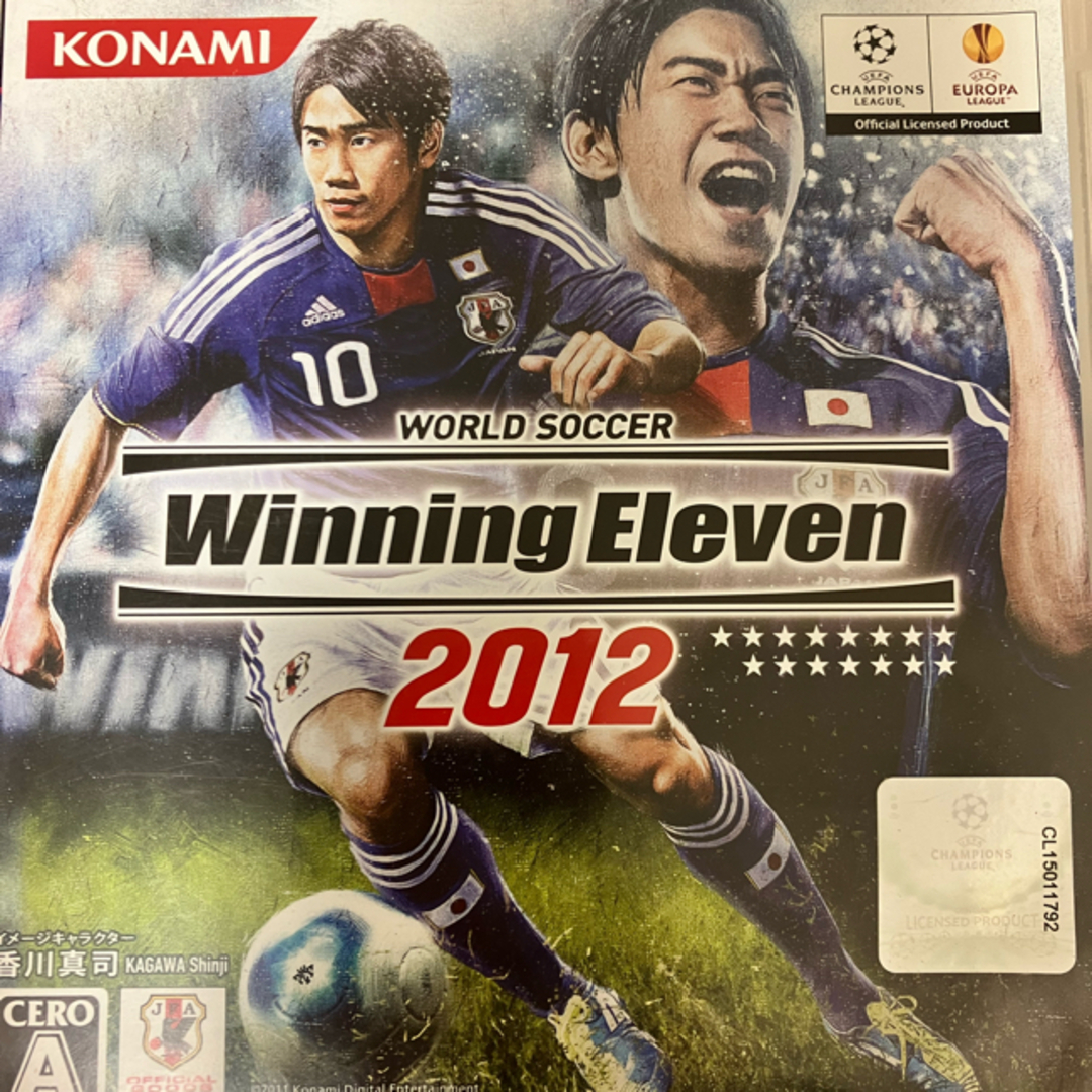 KONAMI(コナミ)のウイニングイレブン2012 エンタメ/ホビーのゲームソフト/ゲーム機本体(家庭用ゲームソフト)の商品写真