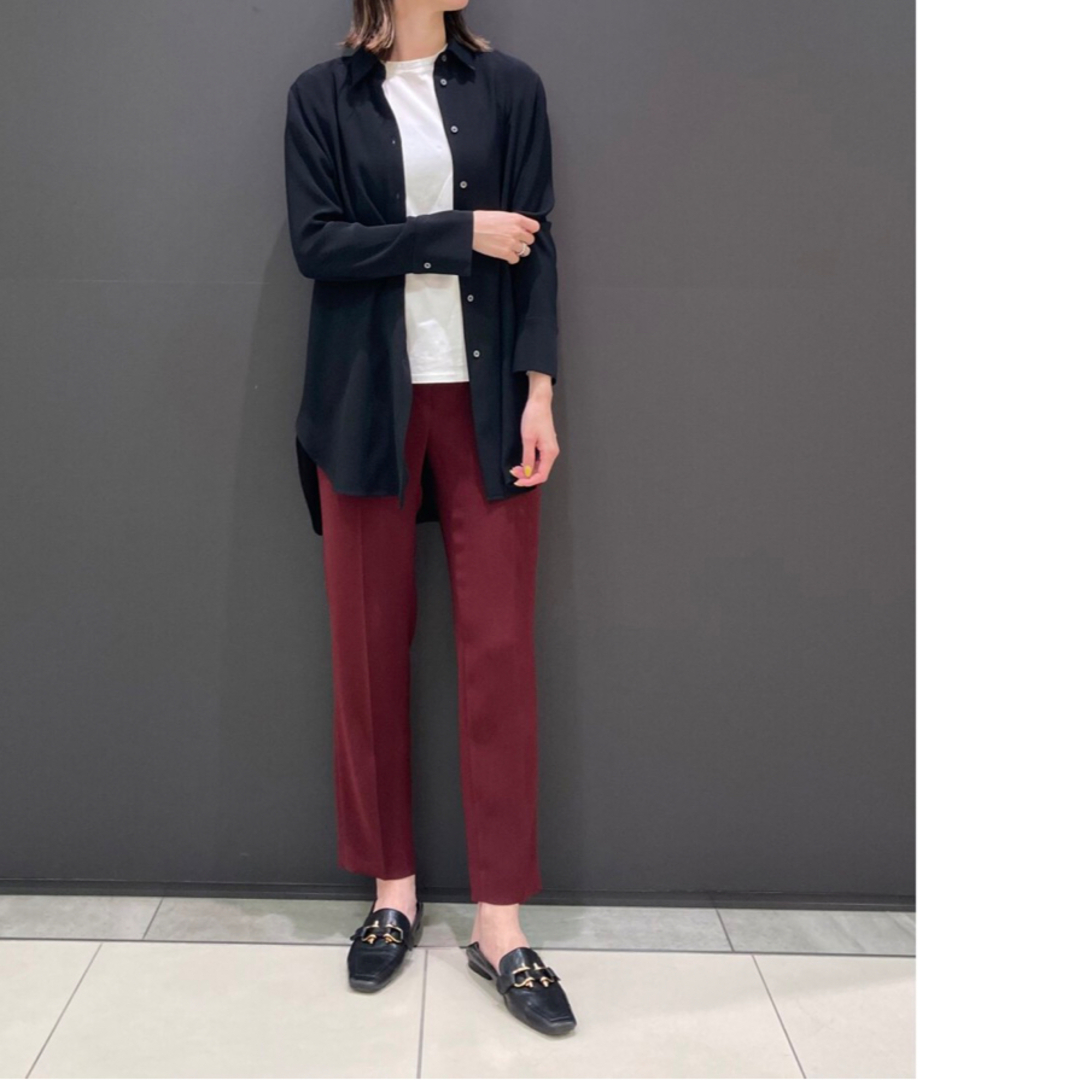 Theory luxe(セオリーリュクス)のtheory luxe 洗えるスリムテーパードパンツ HUDSON CAROL レディースのパンツ(クロップドパンツ)の商品写真