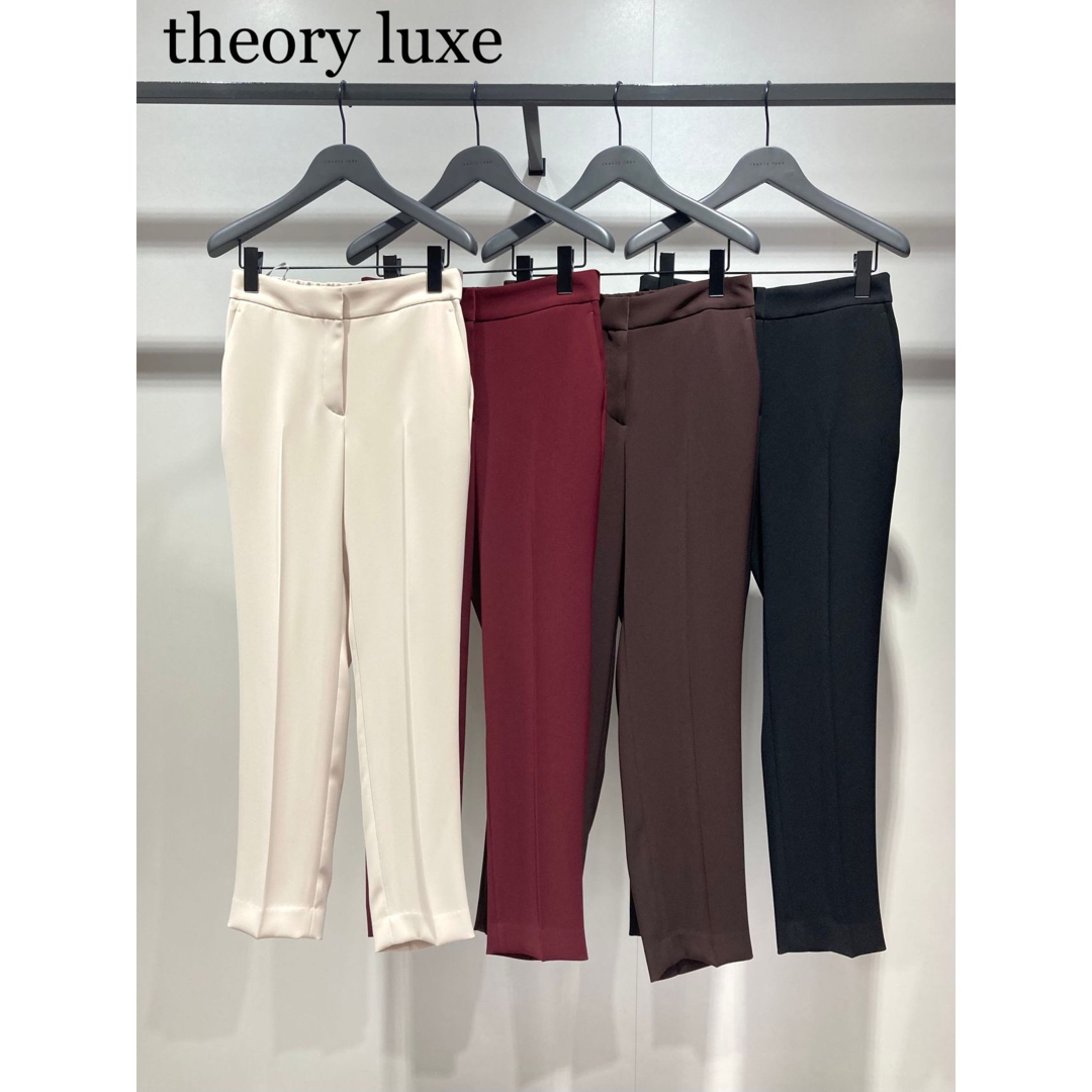 Theory luxe - theory luxe 洗えるスリムテーパードパンツ HUDSON