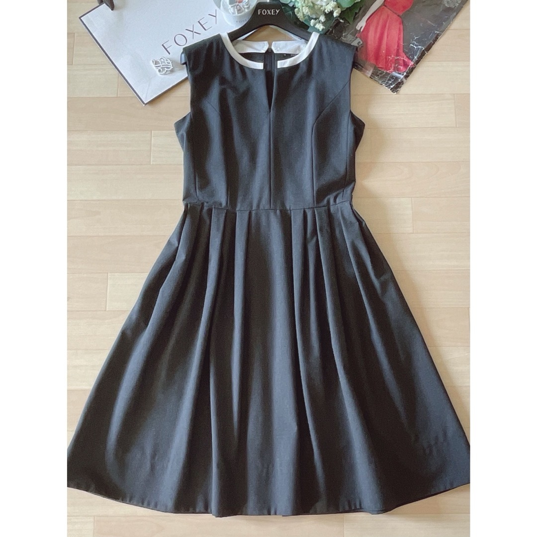 極美品!,FOXEY フィット&フレアワンピース 40 Rene - ワンピース 極美品!,FOXEY フィット&フレアワンピース 40 Rene - ワンピース