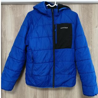 モンベル(mont bell)のモンベル　リバーシブルダウンパーカ　kids 160cm(ジャケット/上着)