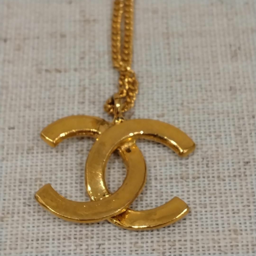 CHANEL(シャネル)のシャネル CHANEL ココマーク ネックレス アクセサリー ヴィンテージ レディースのアクセサリー(ネックレス)の商品写真