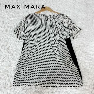 Max Mara - MAX MARA Tシャツ CARLO オーバーフィット ピュア コットン