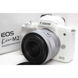 キヤノン(Canon)の❤️超人気最新モデル❤️Canon EOS Kiss M2 ホワイト(ミラーレス一眼)