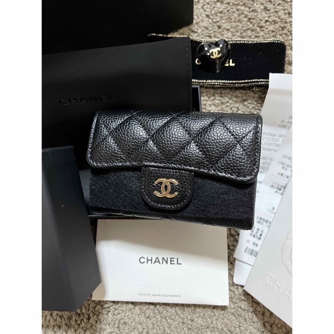 CHANEL(シャネル)のCHANEL ✨シャネル　カードケース⭐︎ミニ財布☆名刺入れ メンズのファッション小物(コインケース/小銭入れ)の商品写真