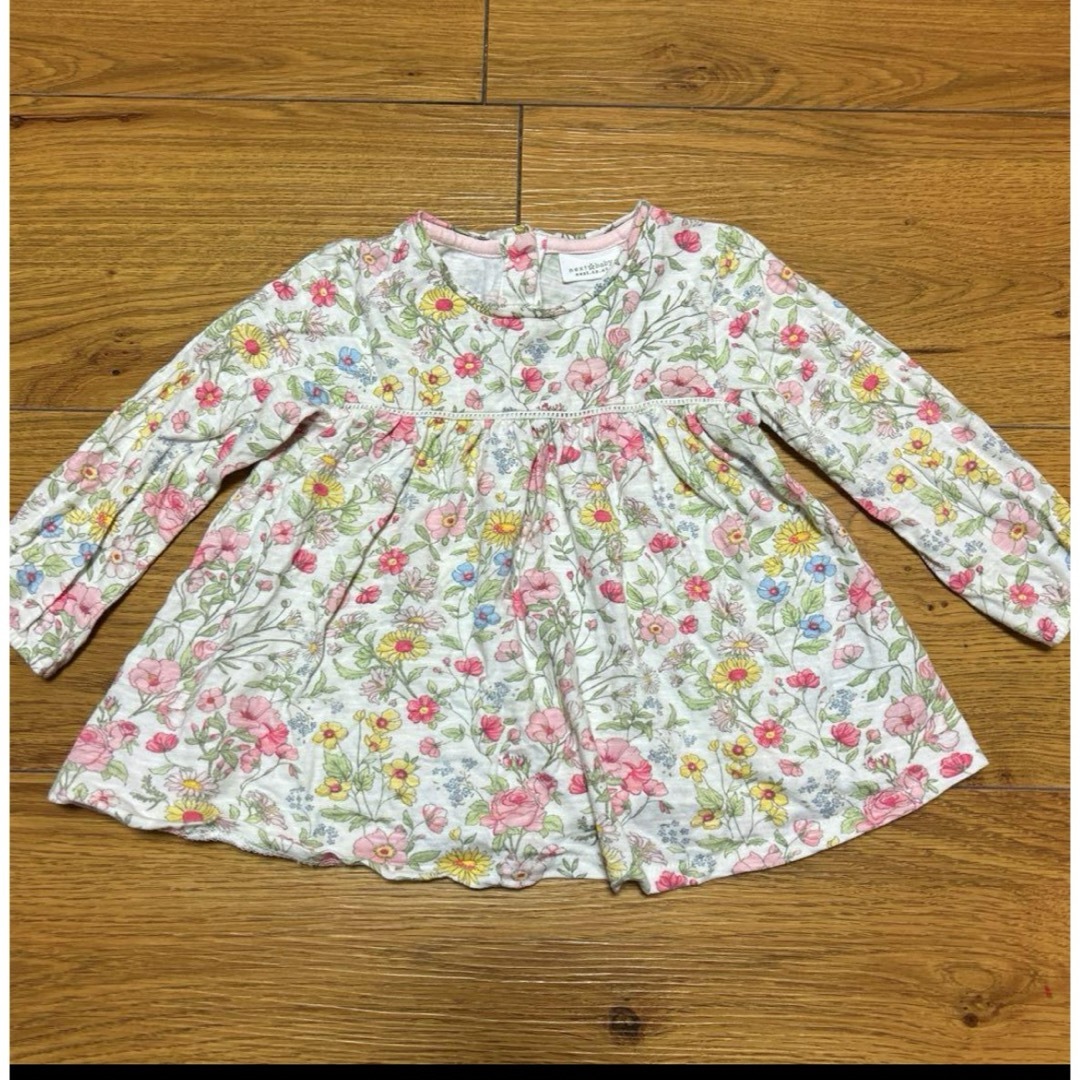 NEXT(ネクスト)の美品　next ワンピース キッズ/ベビー/マタニティのベビー服(~85cm)(シャツ/カットソー)の商品写真