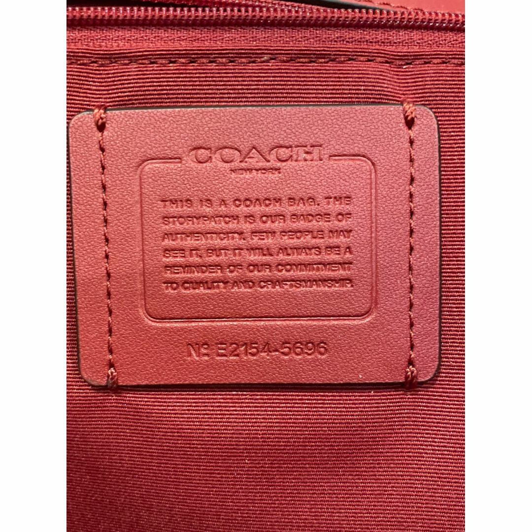 COACH(コーチ)の美品 COACH コーチ シグネチャー PVC トートバッグ 5696 レディースのバッグ(トートバッグ)の商品写真