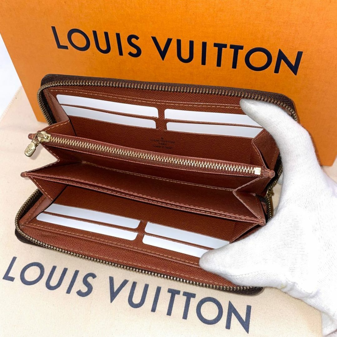 LOUIS VUITTON(ルイヴィトン)の【おにぎり様】定価11万　ルイヴィトン　ジッピーウォレット　モノグラム　長財布 レディースのファッション小物(財布)の商品写真