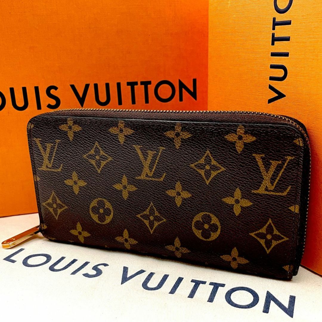 LOUIS VUITTON(ルイヴィトン)の【おにぎり様】定価11万　ルイヴィトン　ジッピーウォレット　モノグラム　長財布 レディースのファッション小物(財布)の商品写真