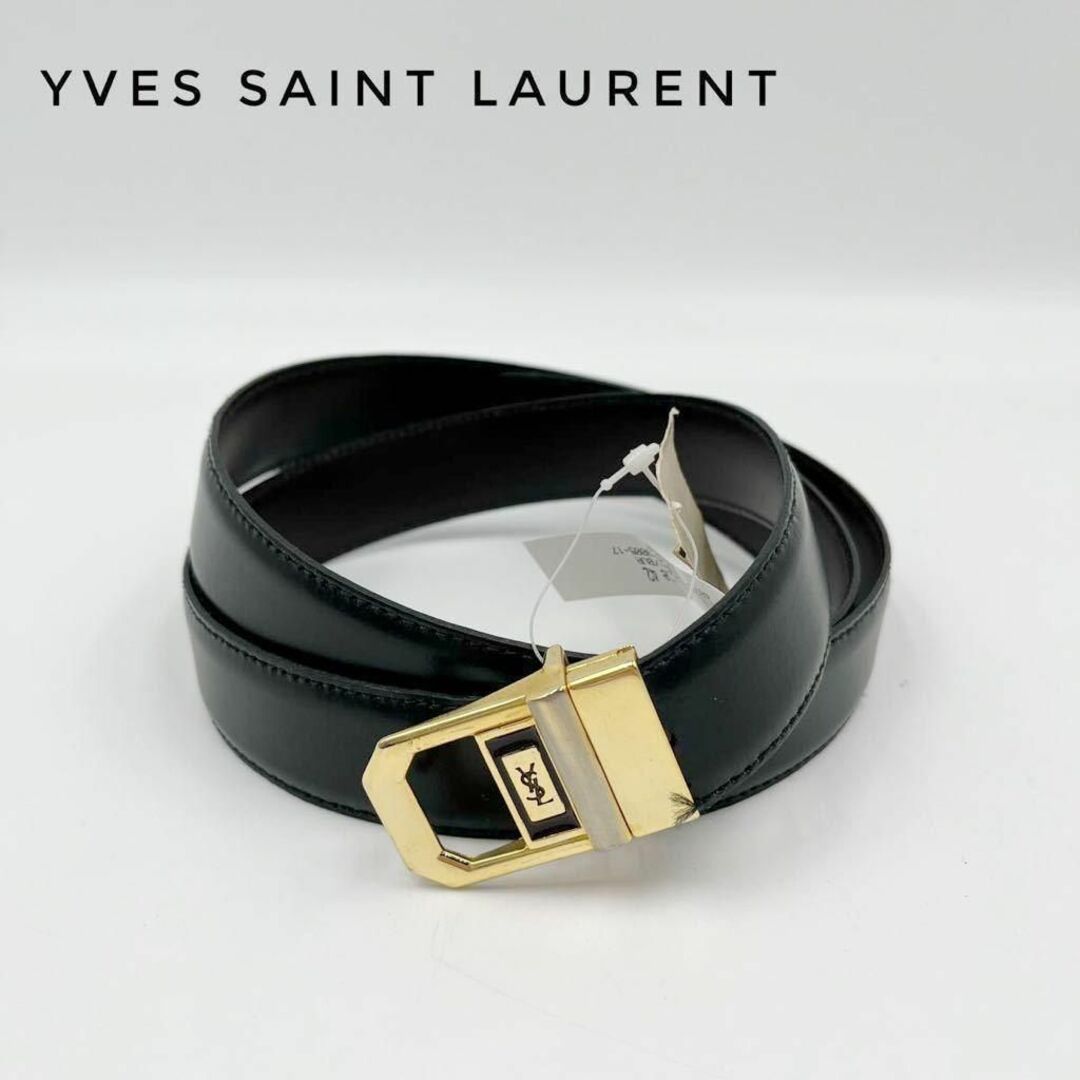 Yves Saint Laurent - ☆美品☆Yves saint Laurent ベルト 黒 ブラック