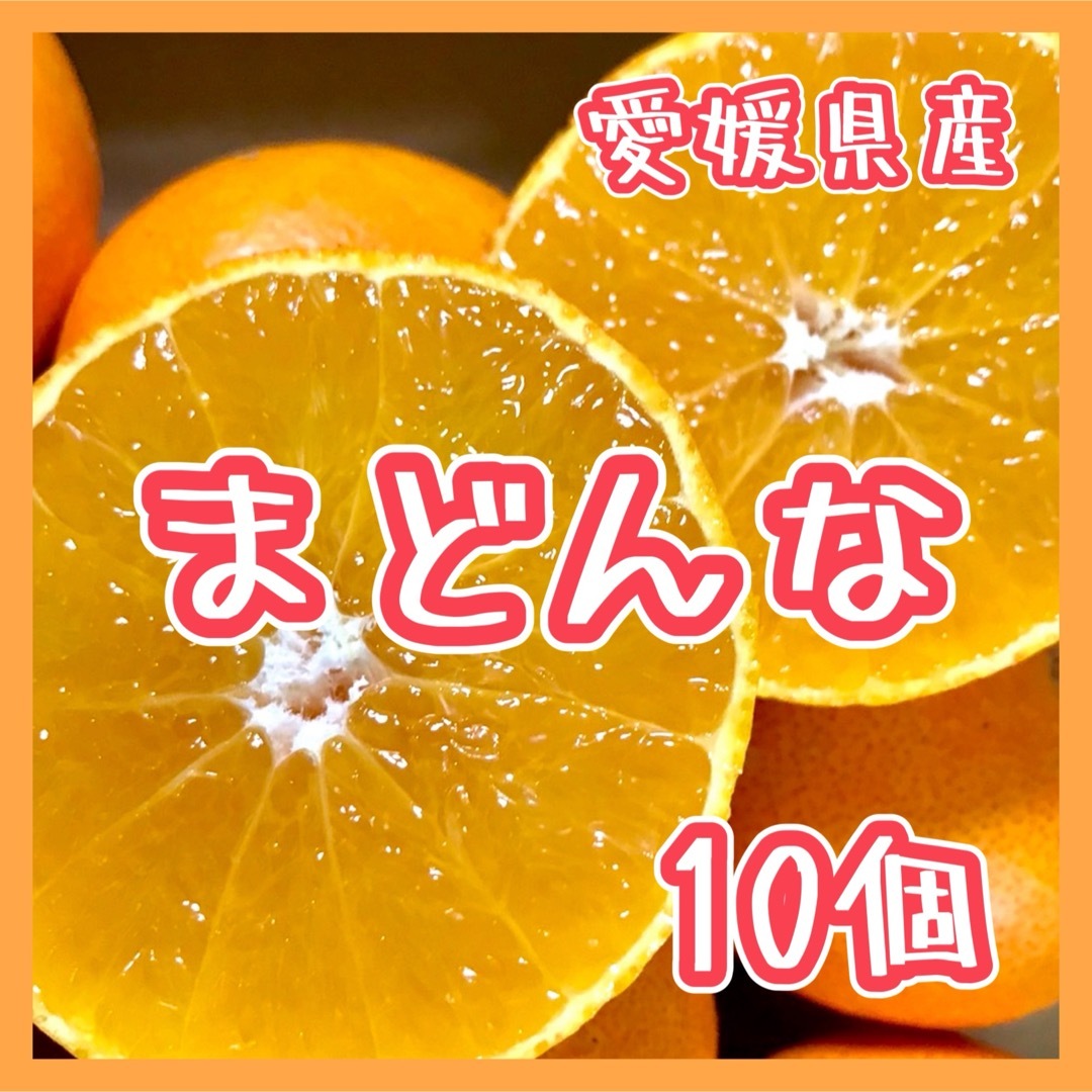 まどんな10個セット ④（紅まどんな同品種）愛媛県産 柑橘 愛果28号 果物 食品/飲料/酒の食品(フルーツ)の商品写真