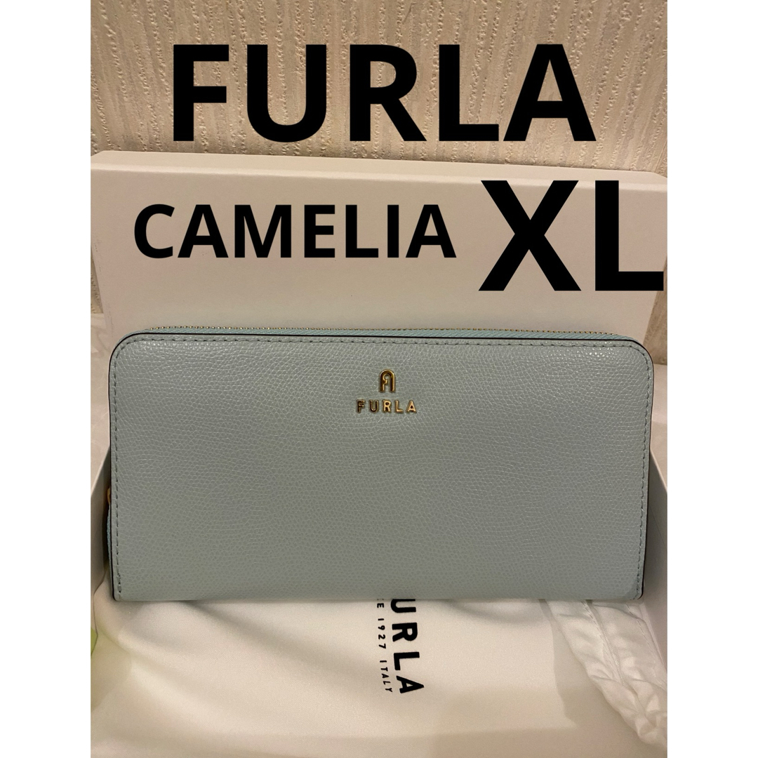 Furla(フルラ)のフルラ FURLA ラウンドファスナー　長財布 CAMELIA レザー　ジップ レディースのファッション小物(財布)の商品写真