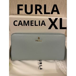 フルラ(Furla)のフルラ FURLA ラウンドファスナー　長財布 CAMELIA レザー　ジップ(財布)