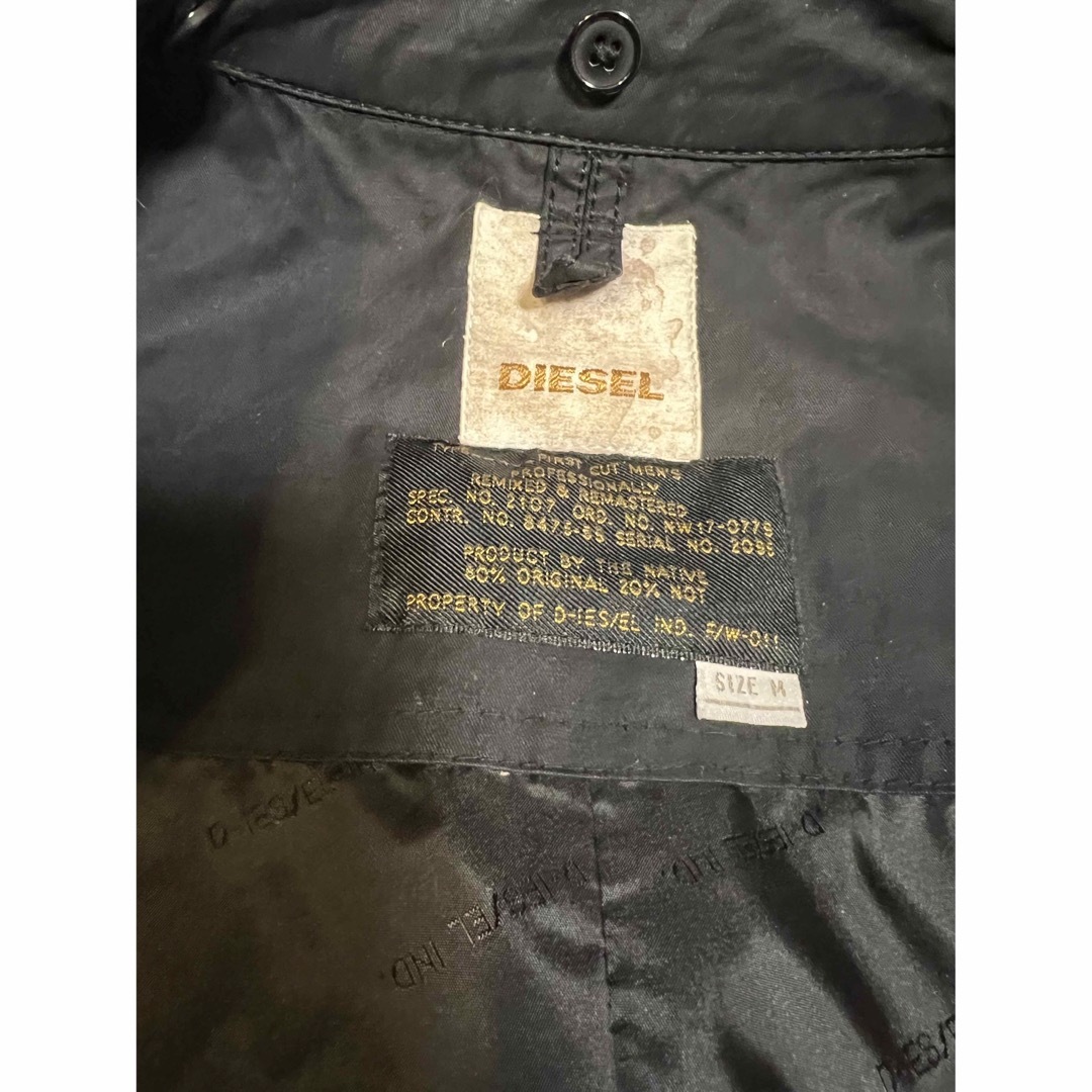 DIESEL(ディーゼル)のディーゼル　ヴィンテージトレンチコートsize M レディースのジャケット/アウター(トレンチコート)の商品写真