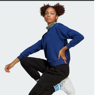 アディダス(adidas)のadidas◆ﾘﾌﾞｶﾗｰｽｳｪｯﾄ ﾀｸﾞ無し 試着のみ ｱﾃﾞｨﾀﾞｽ(トレーナー/スウェット)