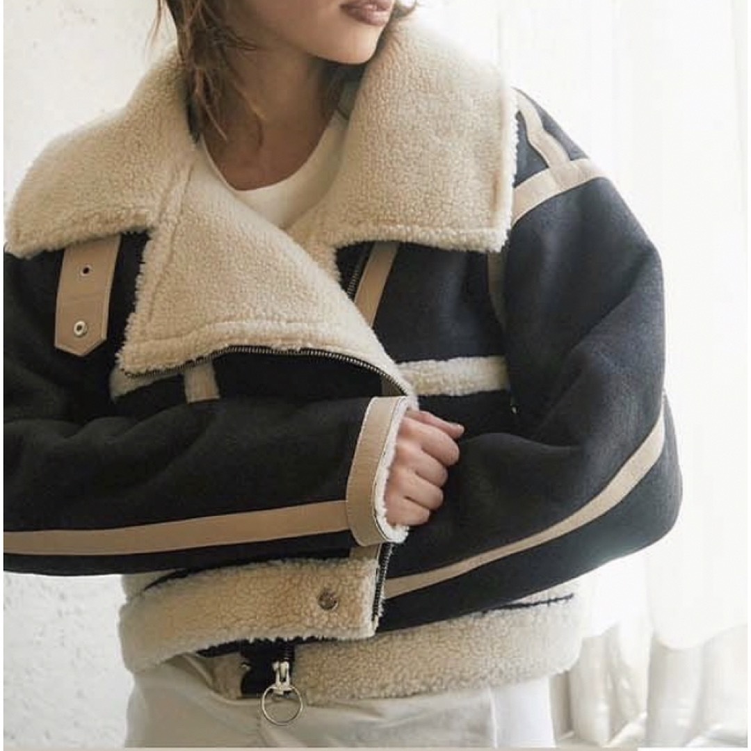 JUEMI - JUEMi ジュエミSeam Tape Short Mouton Jacket の通販 by maru