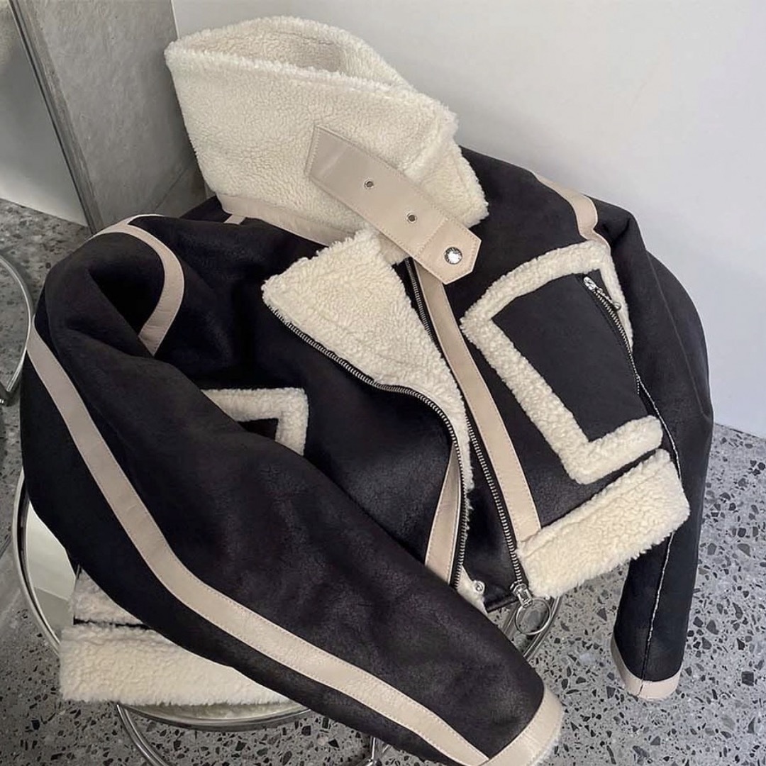 JUEMI - JUEMi ジュエミSeam Tape Short Mouton Jacket の通販 by maru
