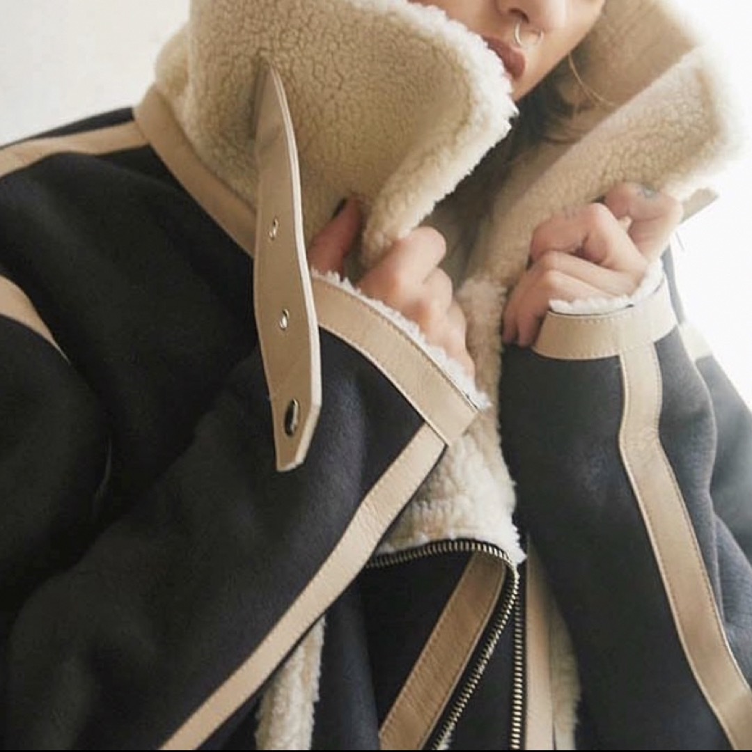 JUEMI - JUEMi ジュエミSeam Tape Short Mouton Jacket の通販 by maru